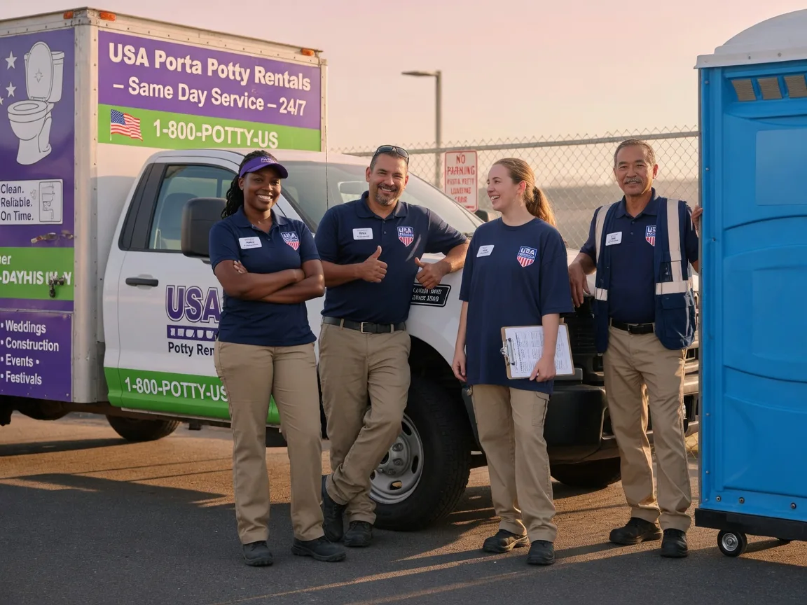 Porta Potty Rental company in Ottawa Lake, MI