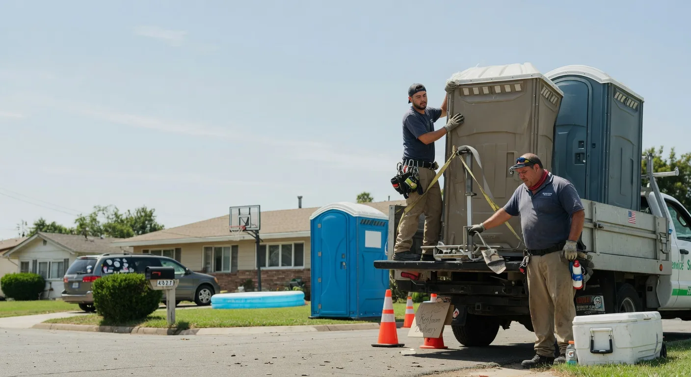 Porta Potty Rental in Ottawa Lake, MI near me