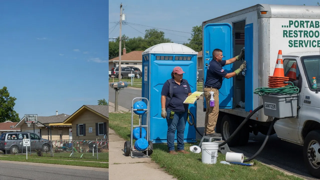 Portable Toilet Rental in Ottawa Lake, MI near me
